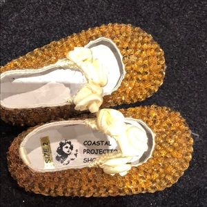 Shoes - Gold sequin pre walker Shoes - Gold sequin pre walker